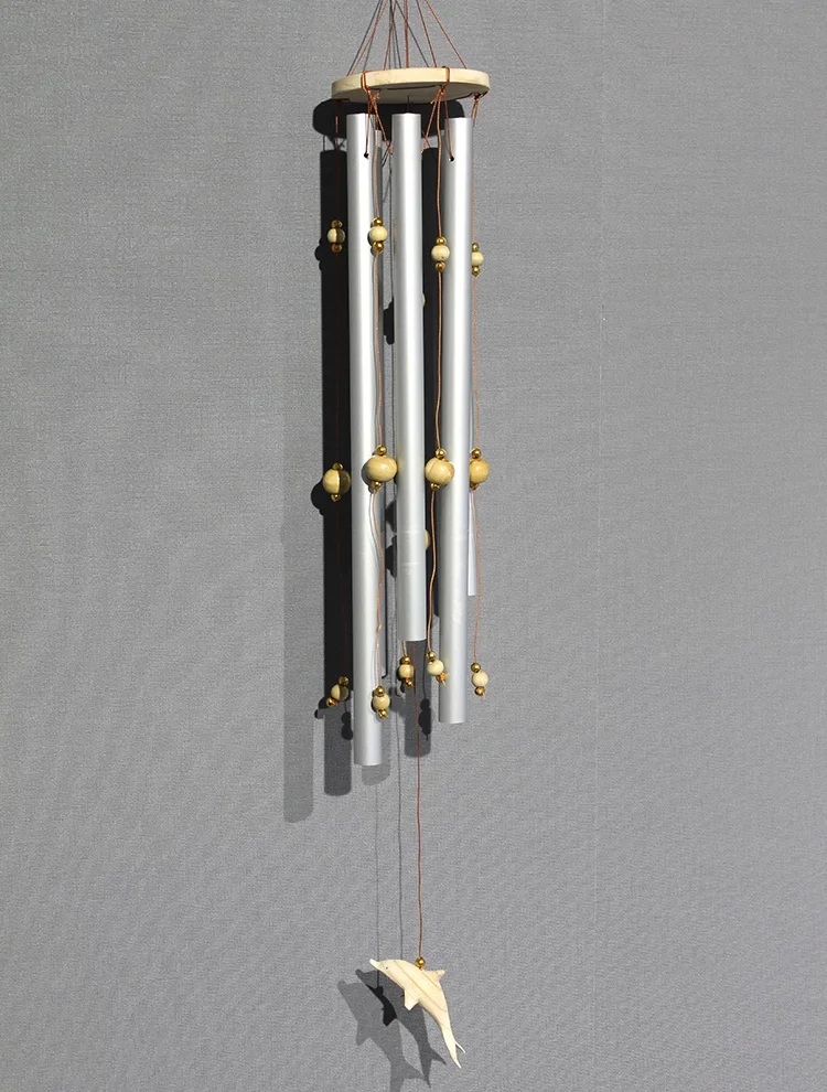 Boncuklu Metal Rüzgar Çanı 3dıarta-29
