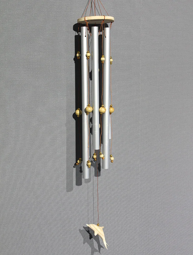 Boncuklu Metal Rüzgar Çanı Model 2