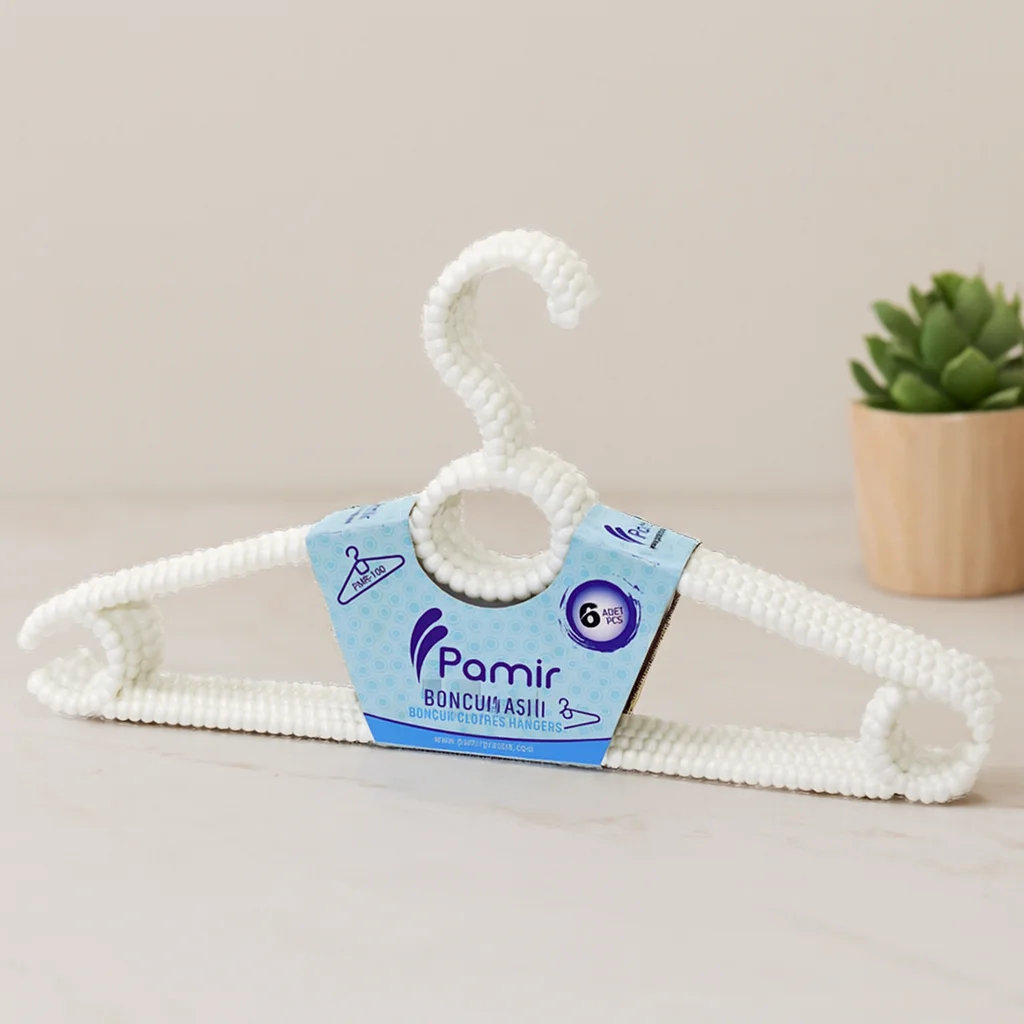 Boncuklu Plastik Elbise Askısı 6'lı Fiyatı, Yorumları ve Özellikleri