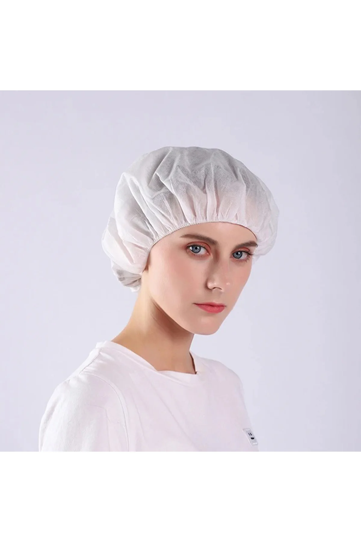 Bone 1 paket 100 adet Beyaz kafa tasi icin banyo yüzme dus yikanm