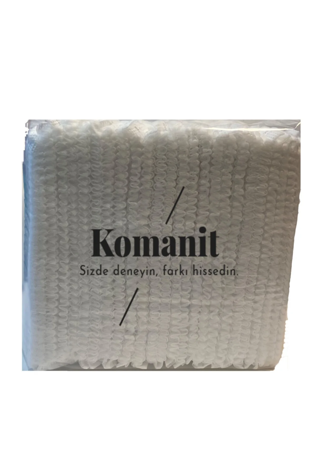 Bone, Tek Kullanımlık Beyaz Akordeon Bone (50x45cm) 100 Adet