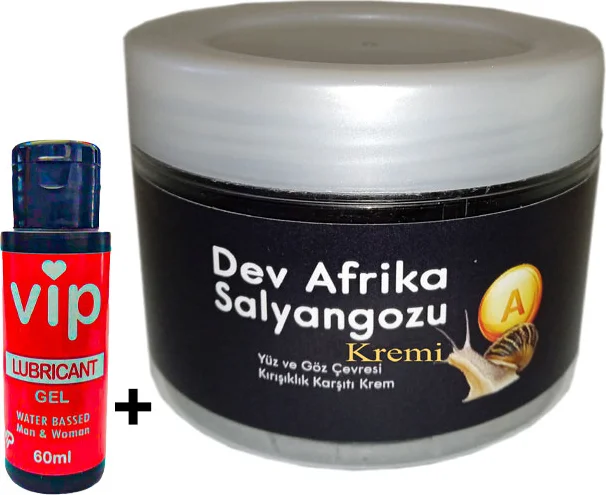 Bonie Giant Vip:24 Afrika Salyangozlu Yaşlanma Karşıtı Bakım Seti - 100 ml Krem + 60 ml Jel
