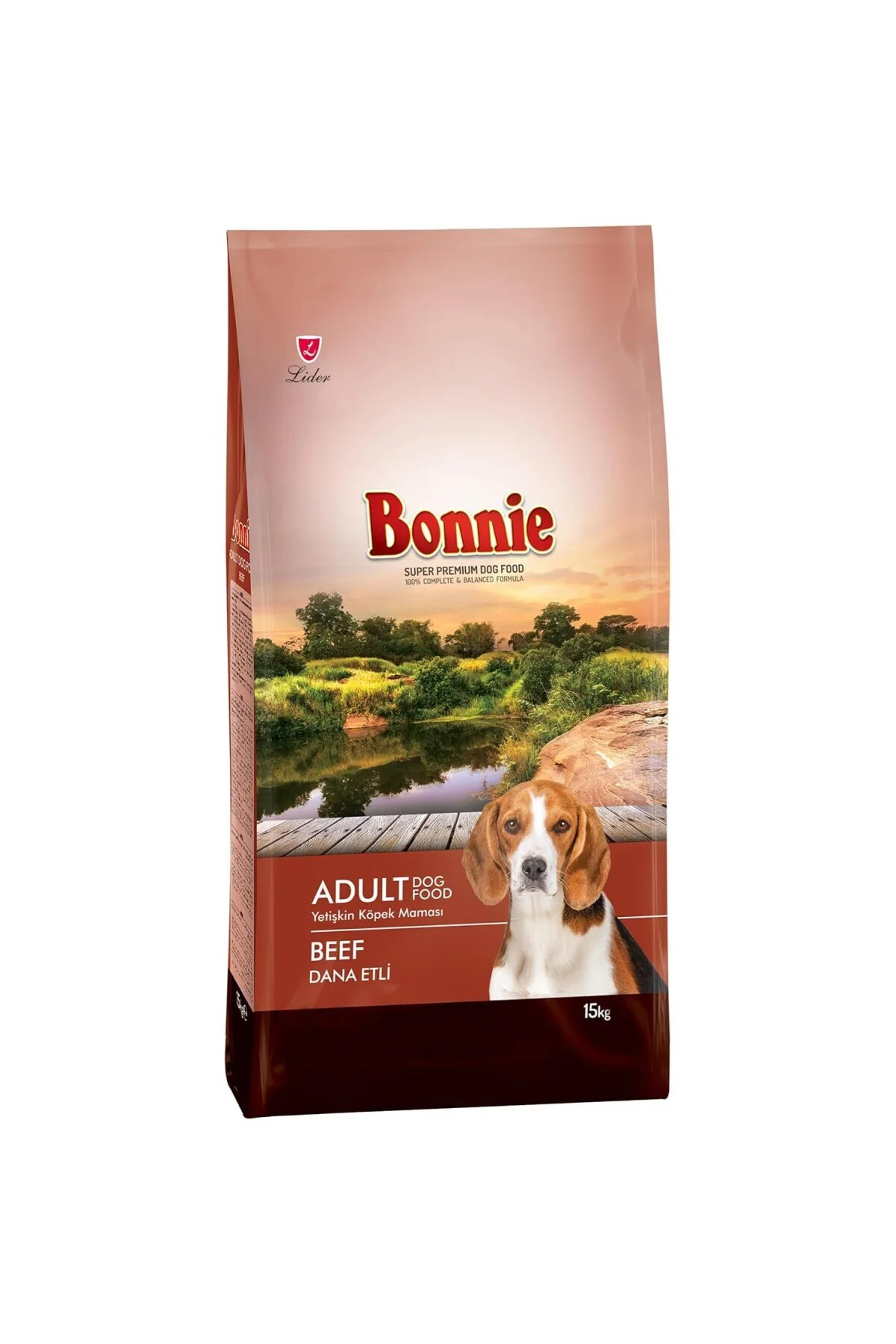 Bonnie Yetişkin Köpek Maması 18/7 Biftekli, 15 kg