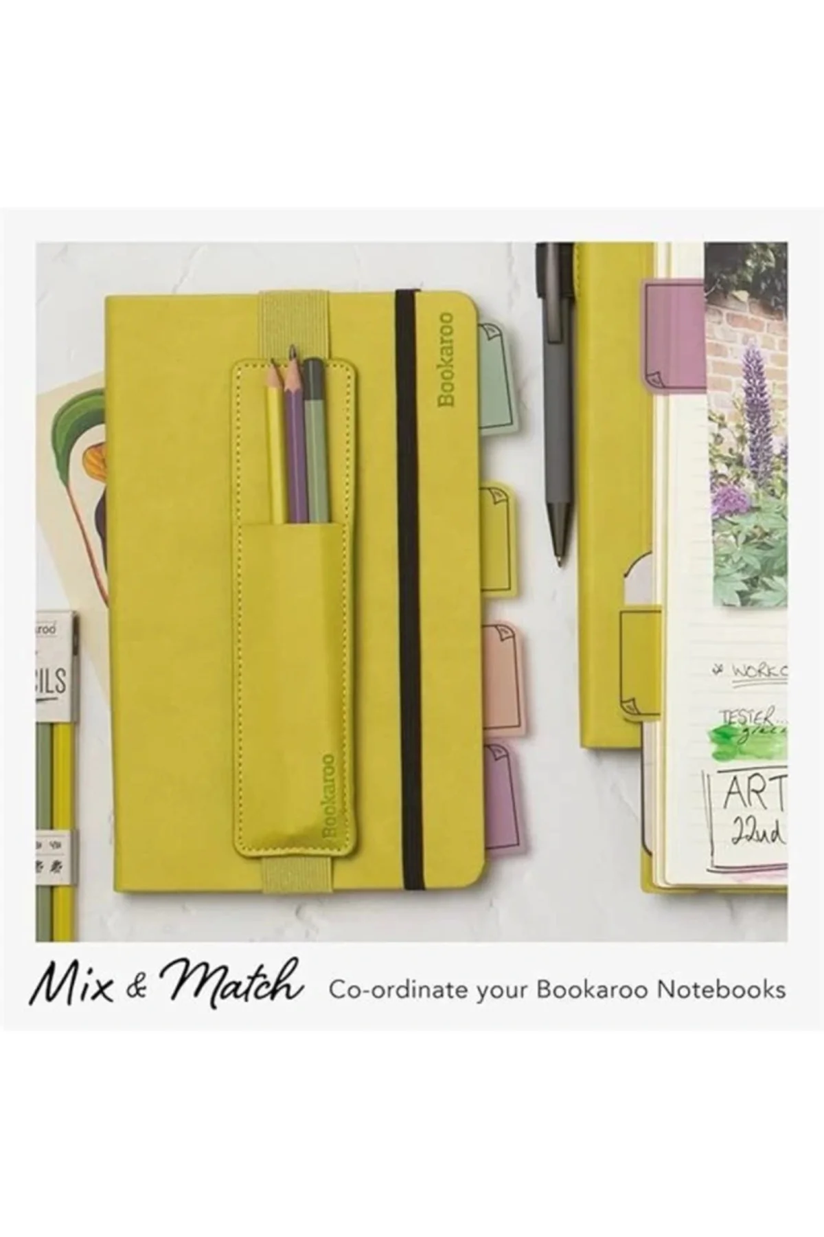 Bookaroo Kitap Ayracı ve Post It Pastel