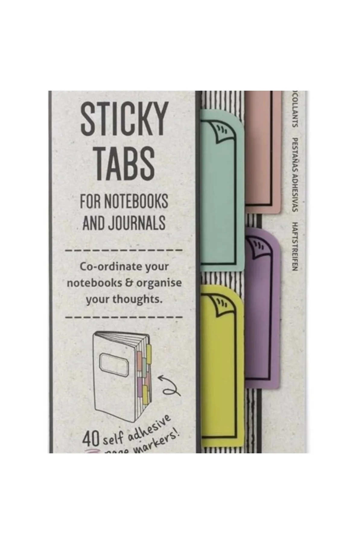 Bookaroo Kitap Ayracı ve Post It Pastel