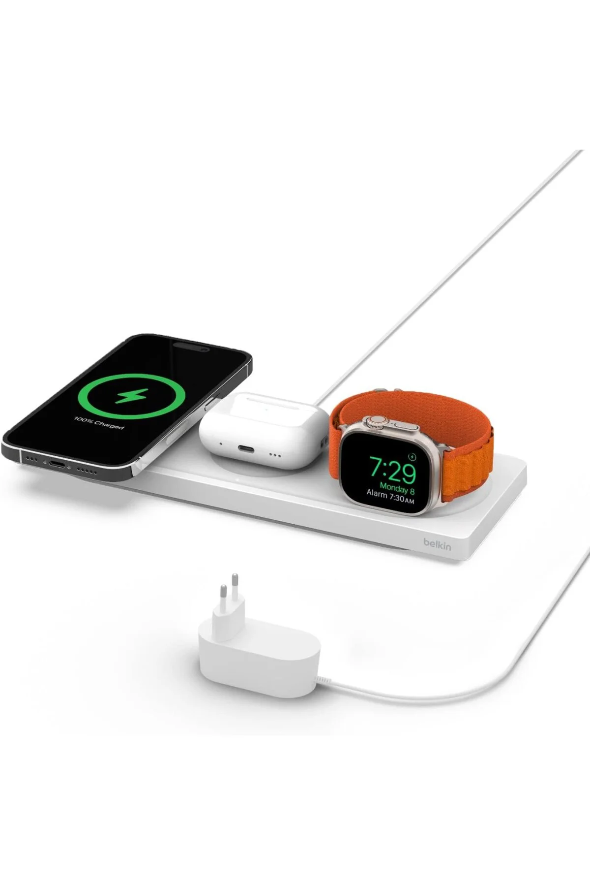 BoostCharge Pro 3'ü 1 Arada Şarj Pedi