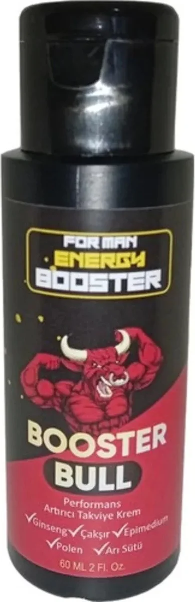 Booster Bull Erkek Kremi 60 ml - Cilt Bakımında Güçlü Formül