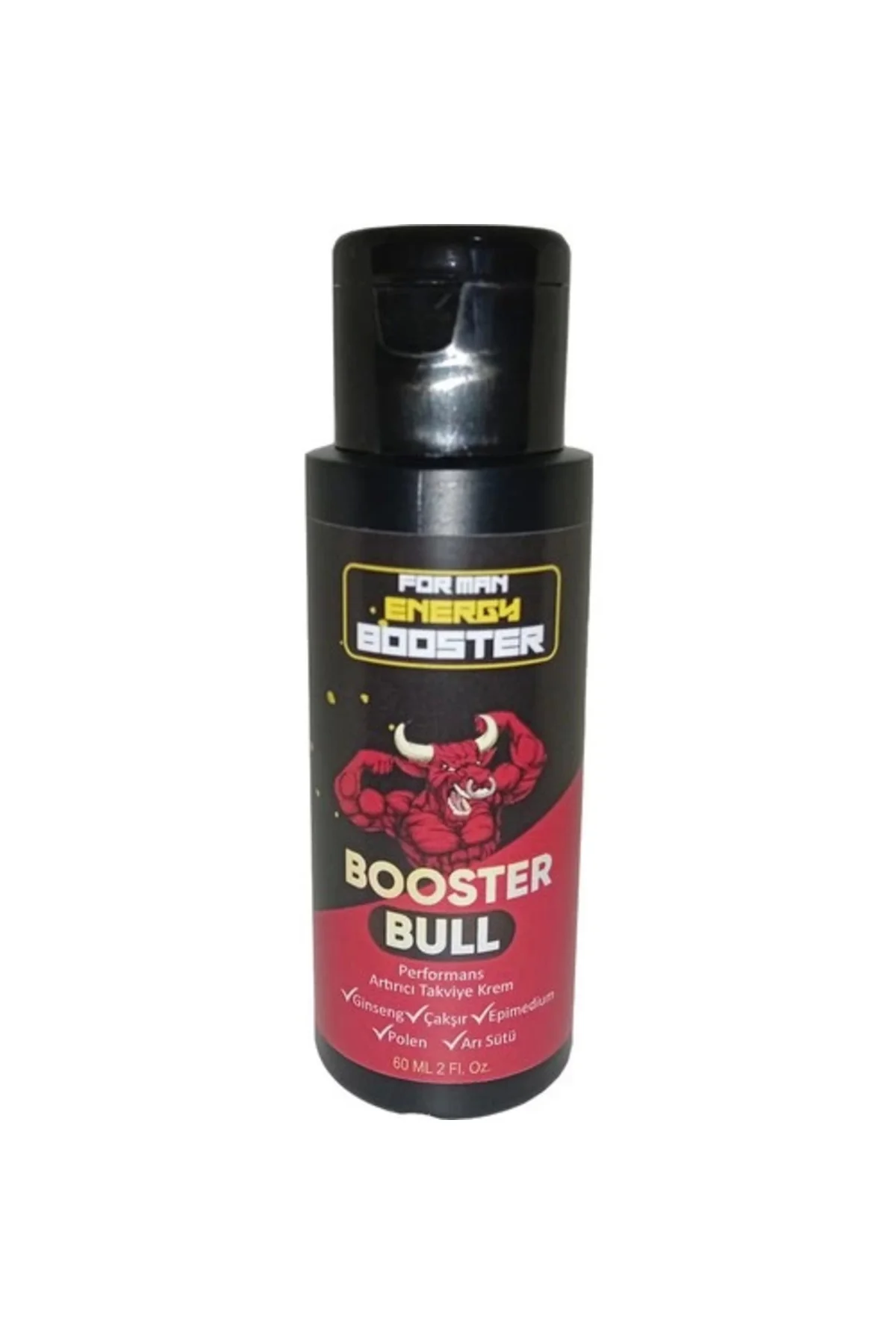 Booster Bull Erkek Kremi 60 ml - Cilt Bakımı İçin Özel Formül