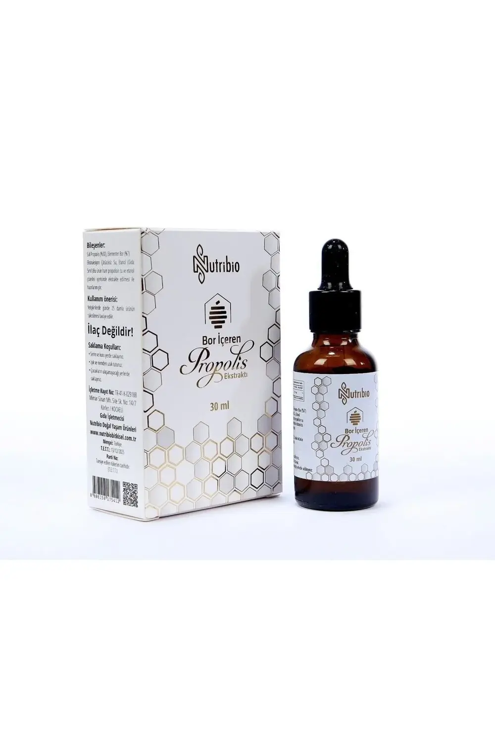 Nutribio Bor İçeren Propolis Ekstraktı 30 Ml