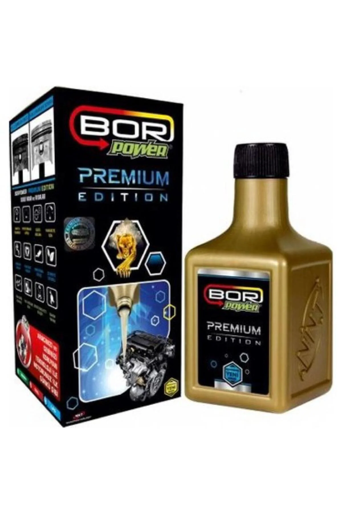 Bor Power Premıum Edıtıon Motor Yağ Katkısı Nnt (3 ADET)