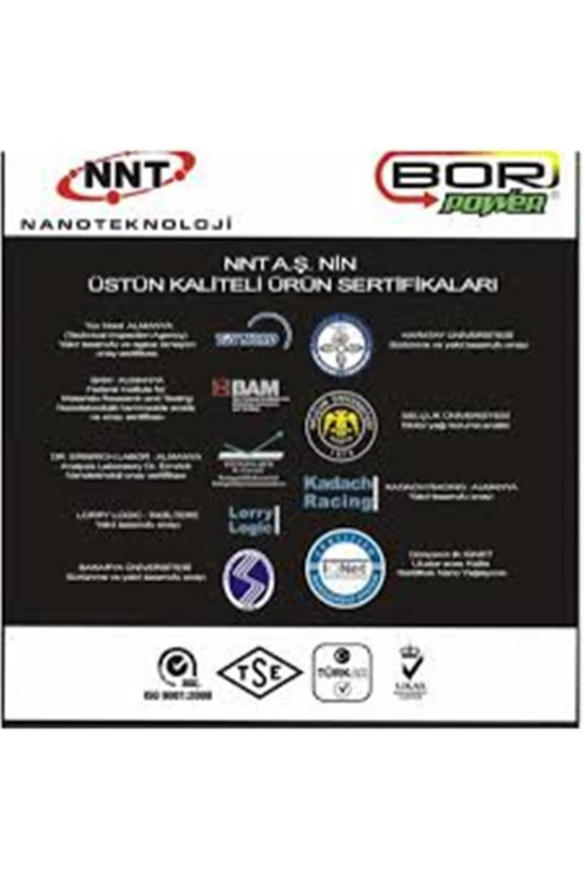 Bor Power Premium Edition Motor Yağ Katkısı 250 ml