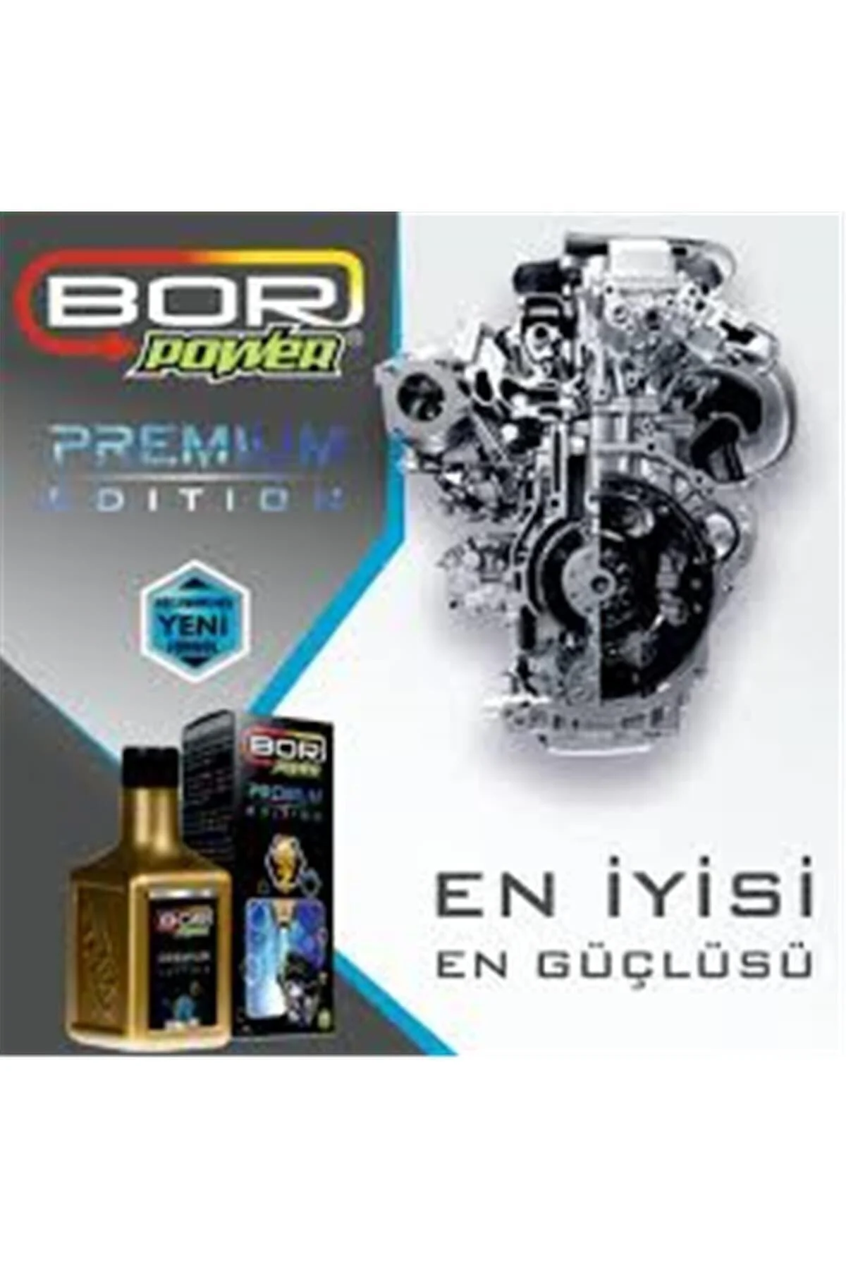 Bor Power Premıum Motor Koruyucu Yağ Katkısı 250 Ml Orjinal Fatur