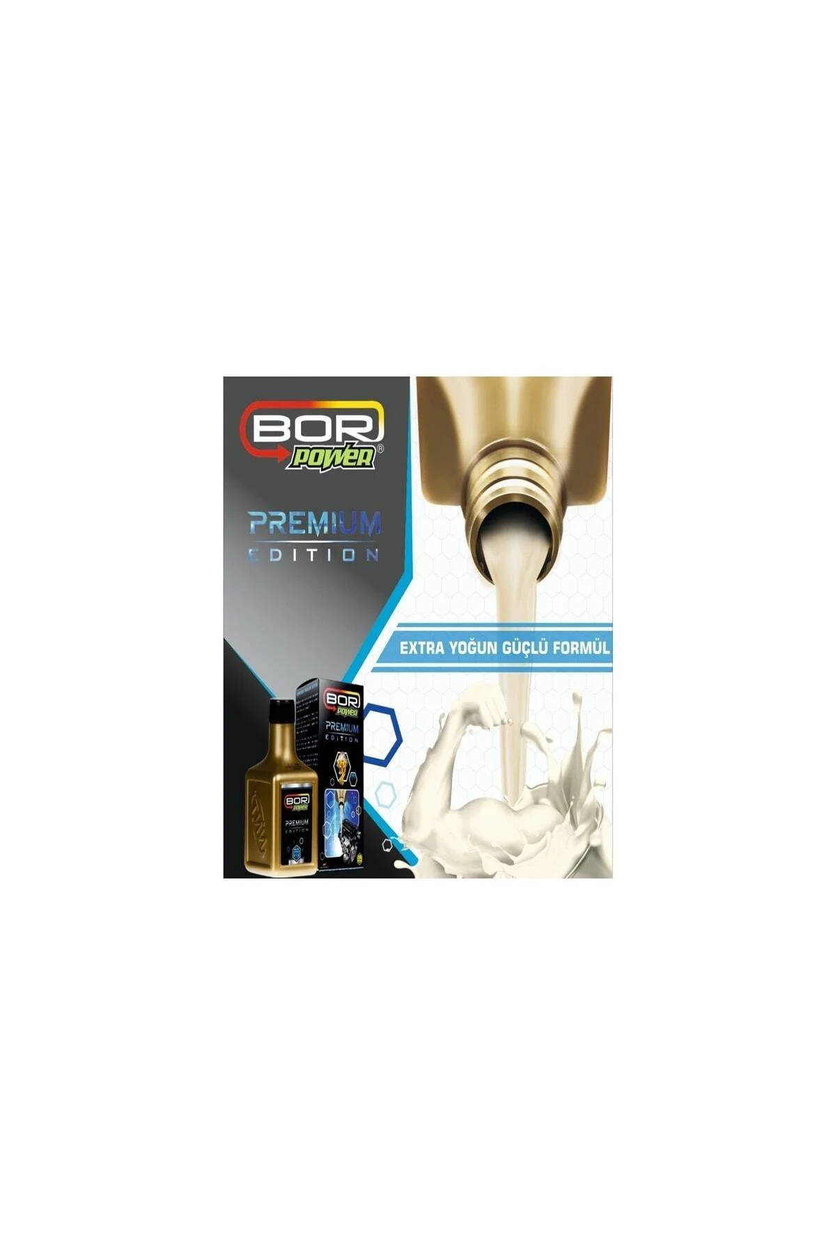 Bor Power Premıum Motor Koruyucu Yağ Katkısı 250 Ml Orjinal Fatur