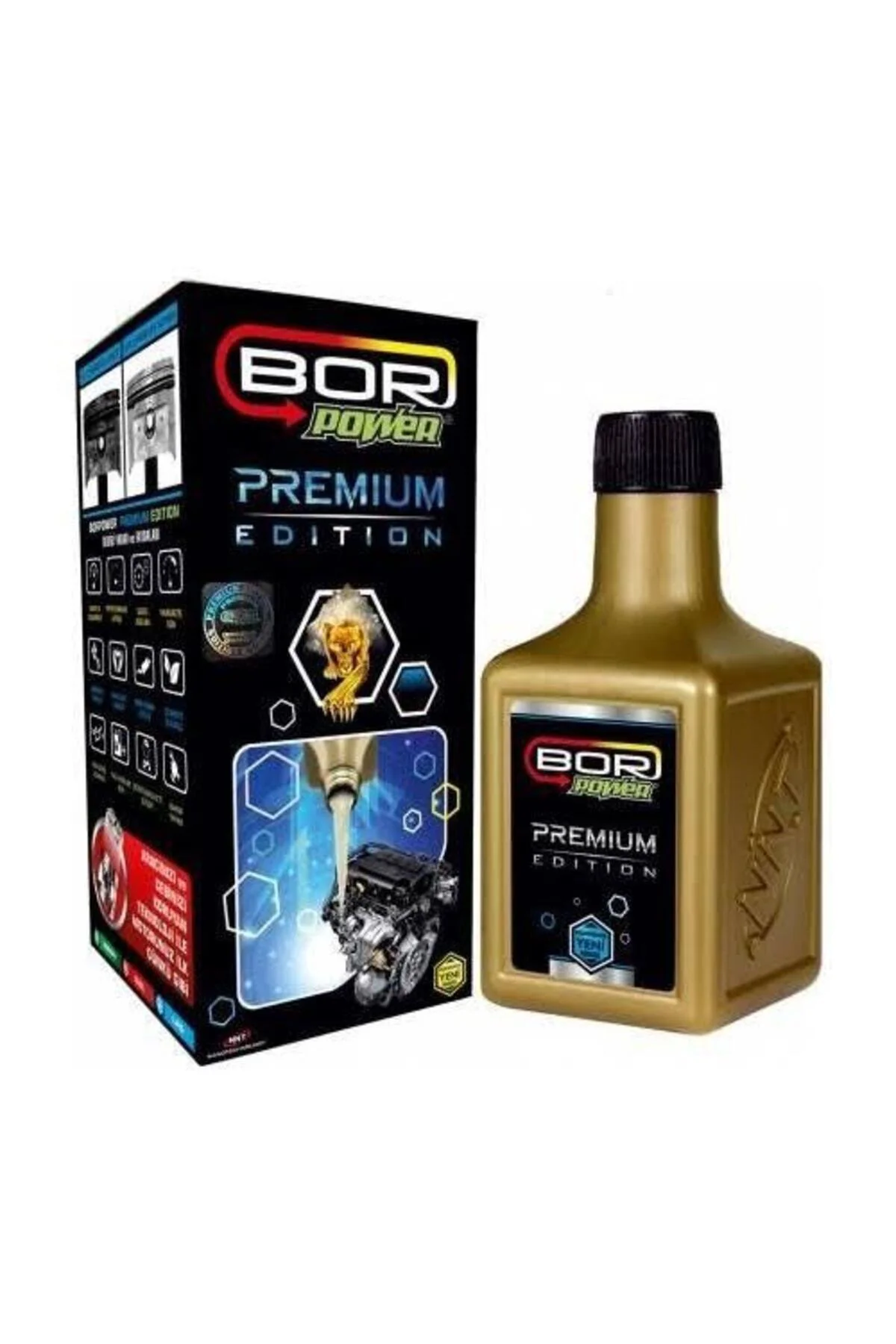Bor Power Premıum Motor Koruyucu Yağ Katkısı 250 Ml Orjinal Fatur