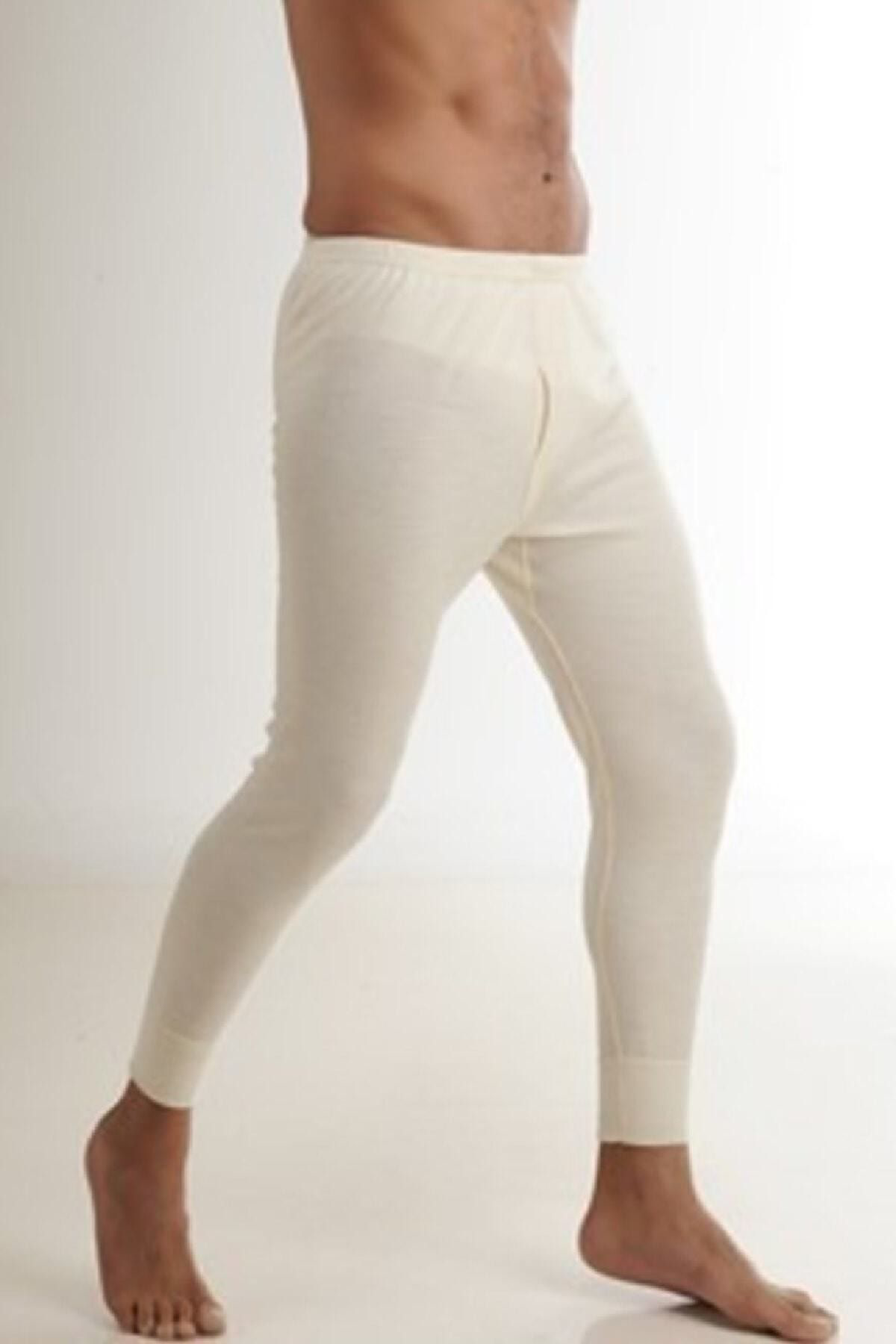 Hasyün Bora Erkek Don İçlik Doğal Yün Alt