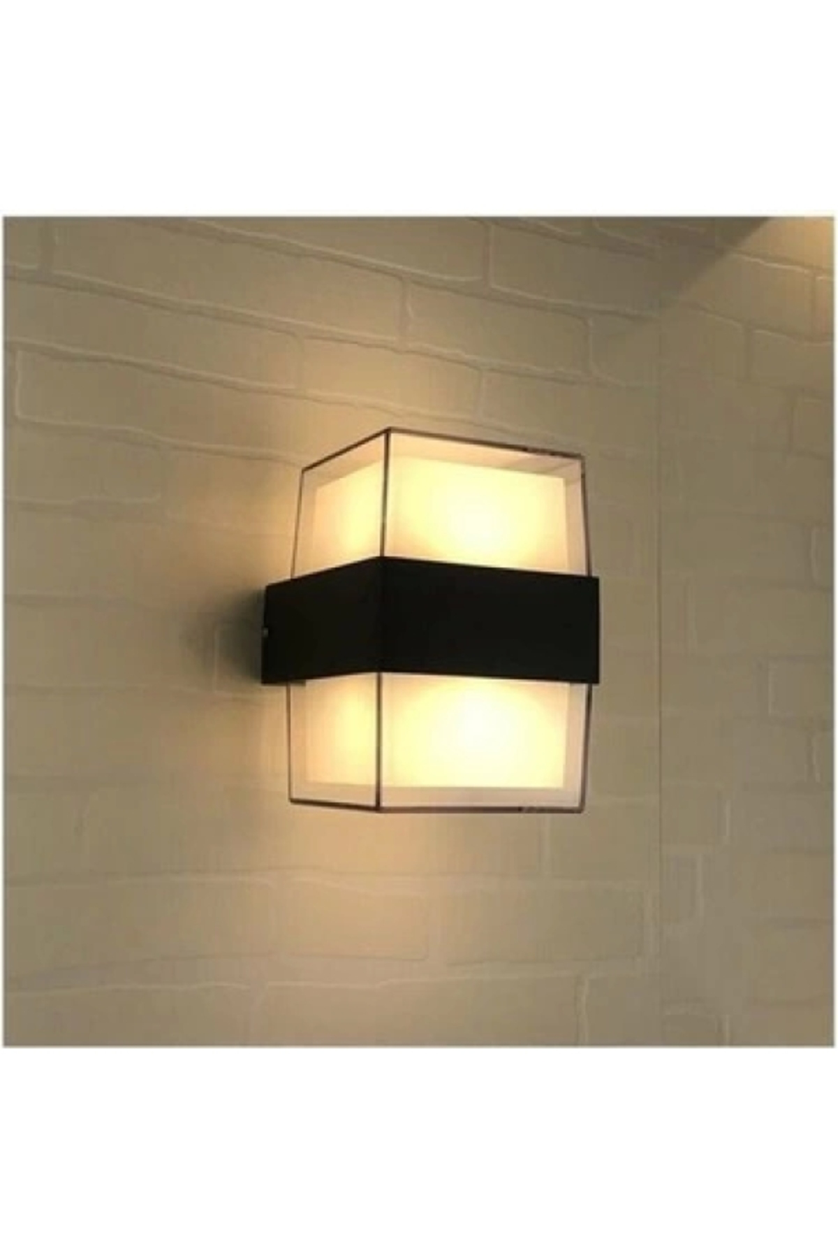 Bora Küp Led Duvar Aplik 12w 3200K Günışığı IP54 Çift Taraflı