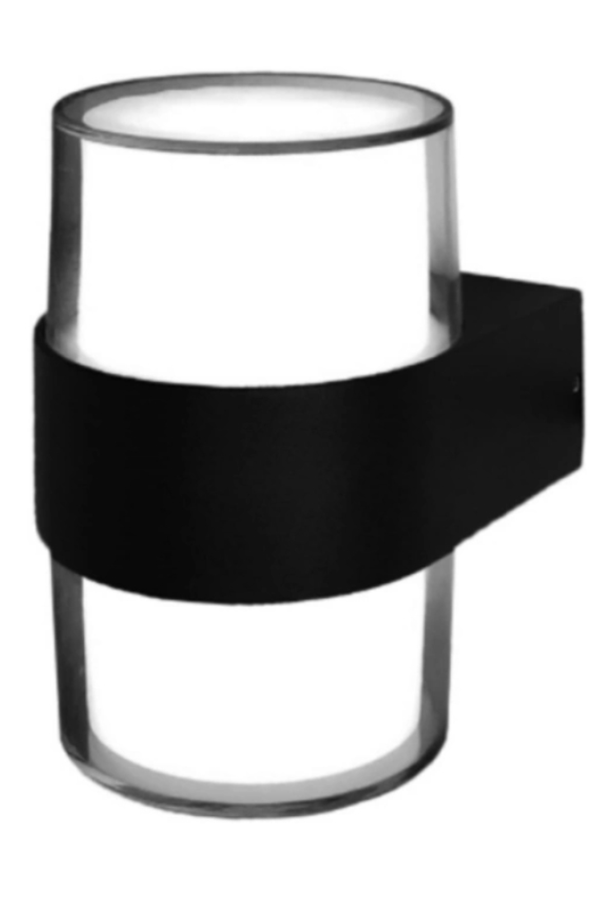 Bora Silindir Led Duvar Aplik 12w 3200K Günışığı IP54 Çift Tarafl