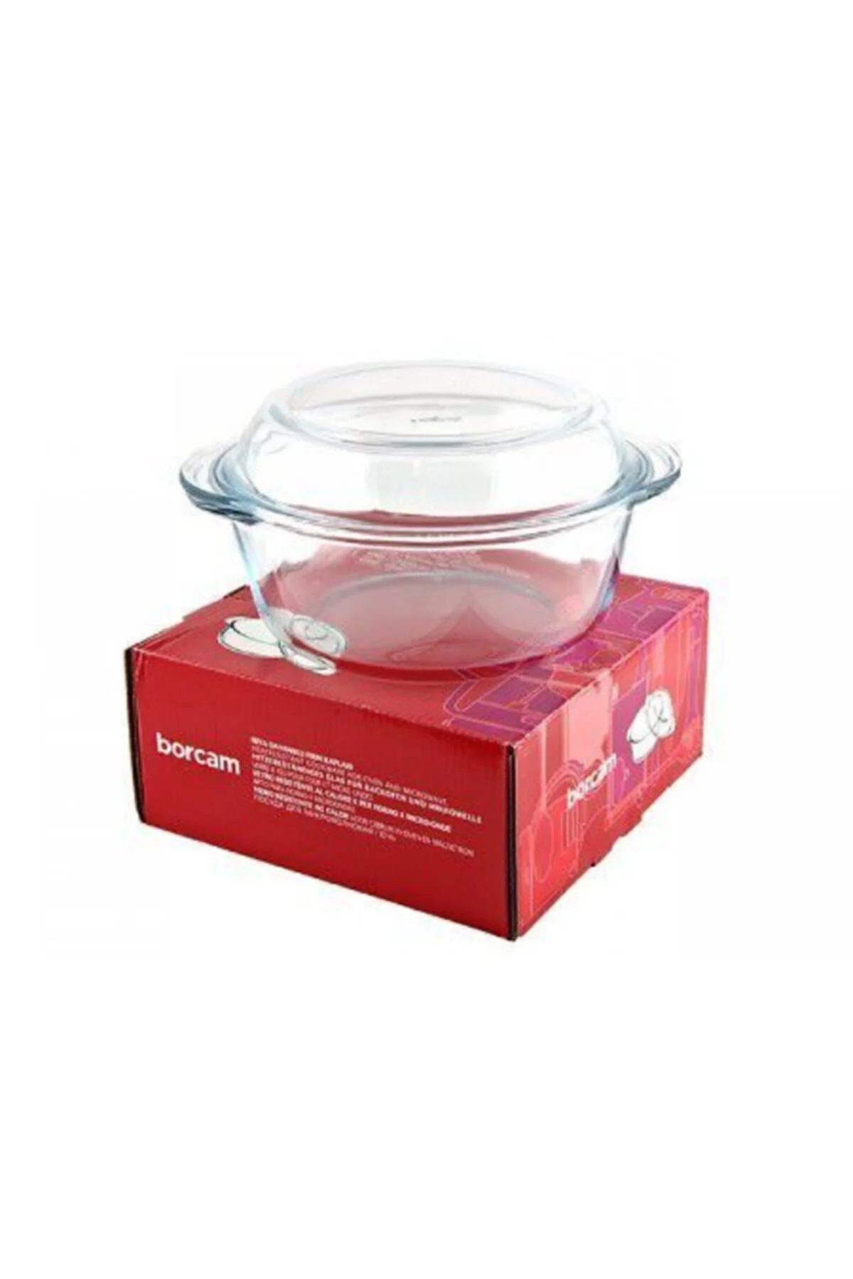 Borcam 2 Adet 1,5 Litre Yuvarlak Tencere 59023