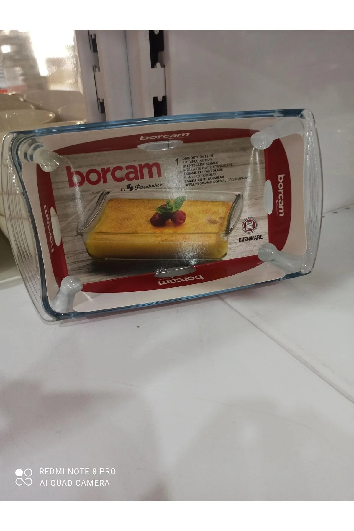 Borcam Baton 250x115mm Dikdörtgen Midi Fırın Kek Kalıbı 1120 cc ORJin. Kutuludur