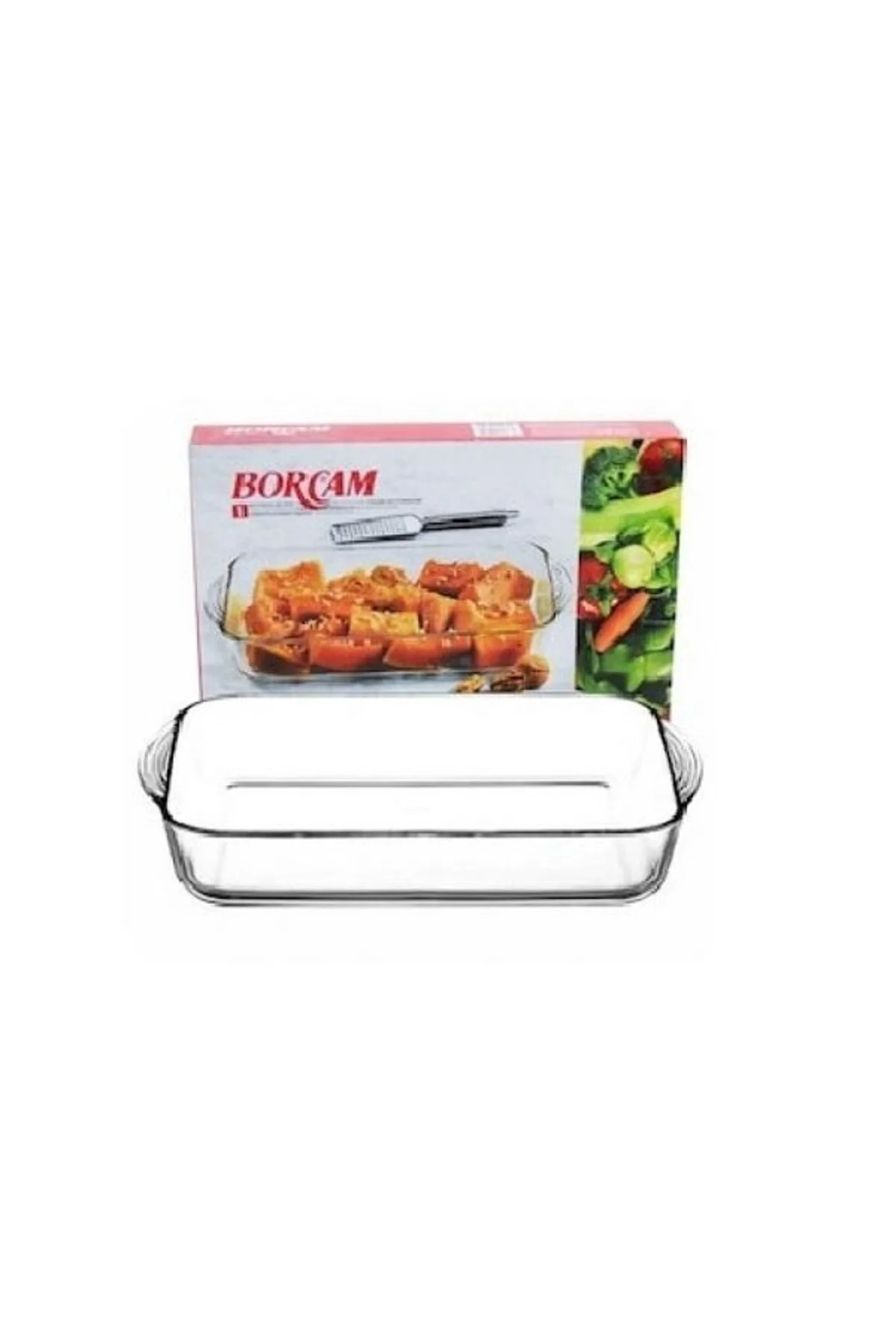 Borcam Dikdörtgen Fırın Tepsi 3850 cc 59124 ORJin. Kutuludur