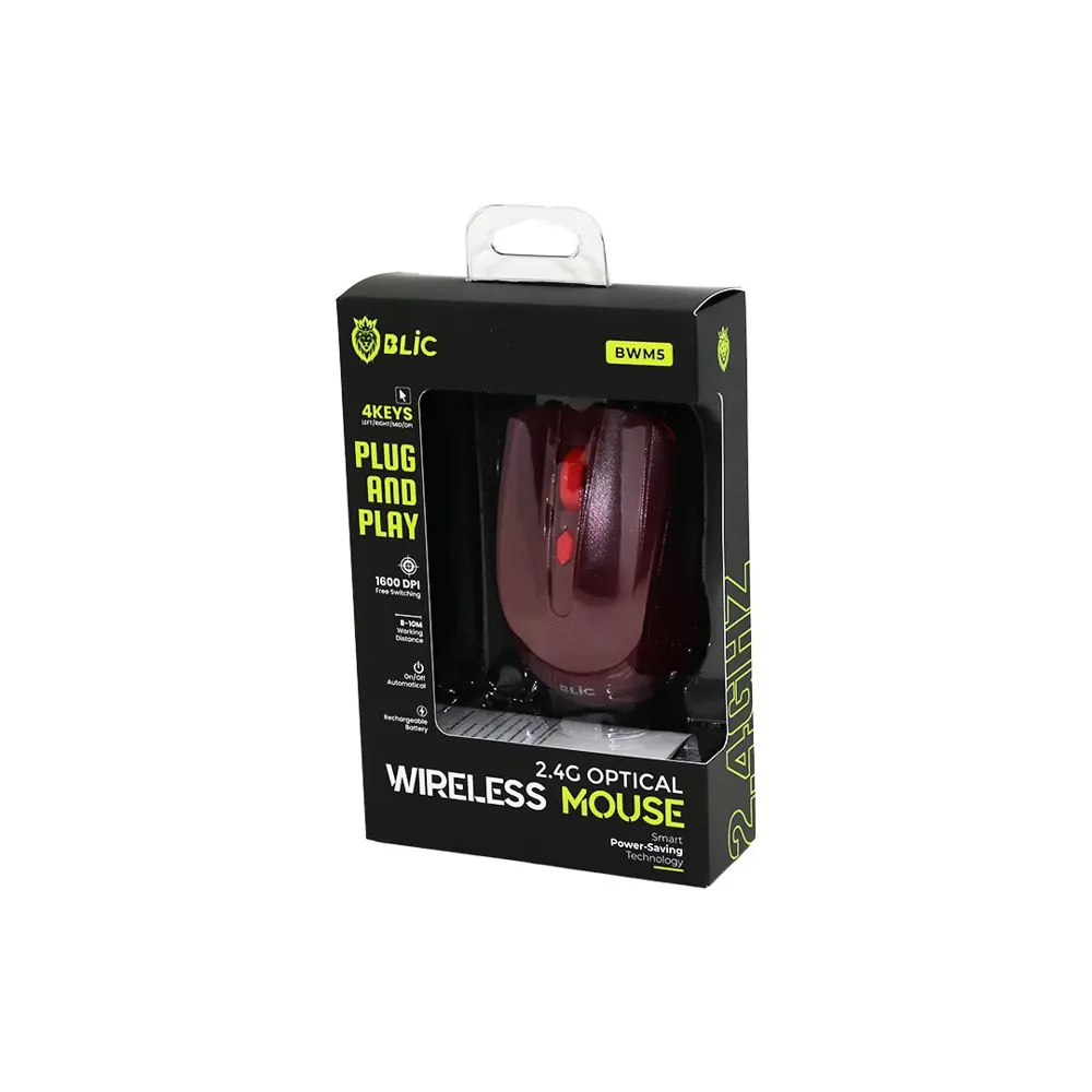BORDO KABLOSUZ MOUSE 2.4G 8-10M DİSTANCE WİRELESS - KABLOSUZ 1600