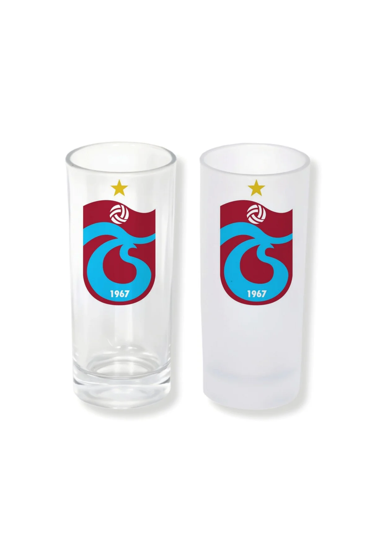 Trabzonspor Buzlu / Buzsuz Seçenekli Rakı Bardağı – 1 Adet Şık Sun