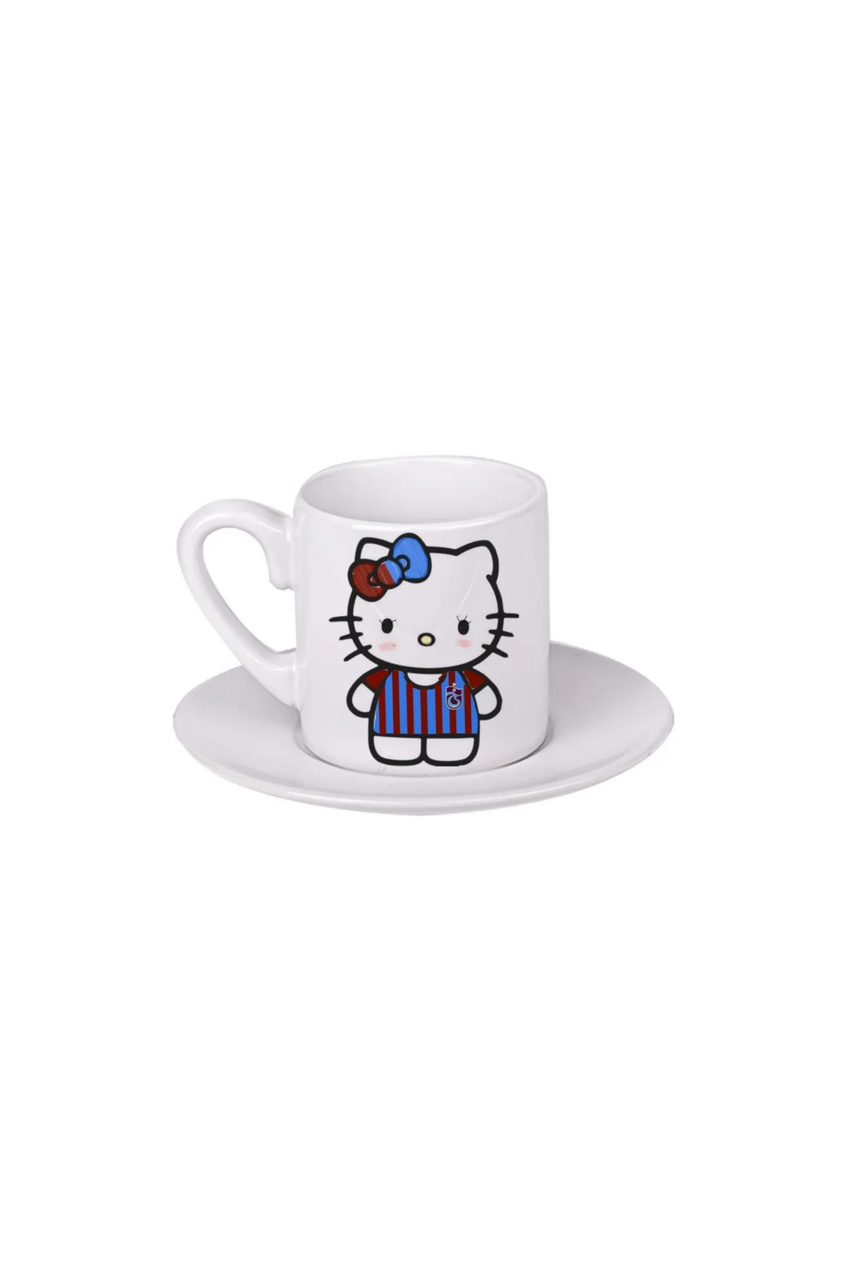 Trabzonspor Hello Kitty Türk Kahvesi Fincanı 022 Trabzonspor Hello Kitty Türk Kahvesi Fincanı 022