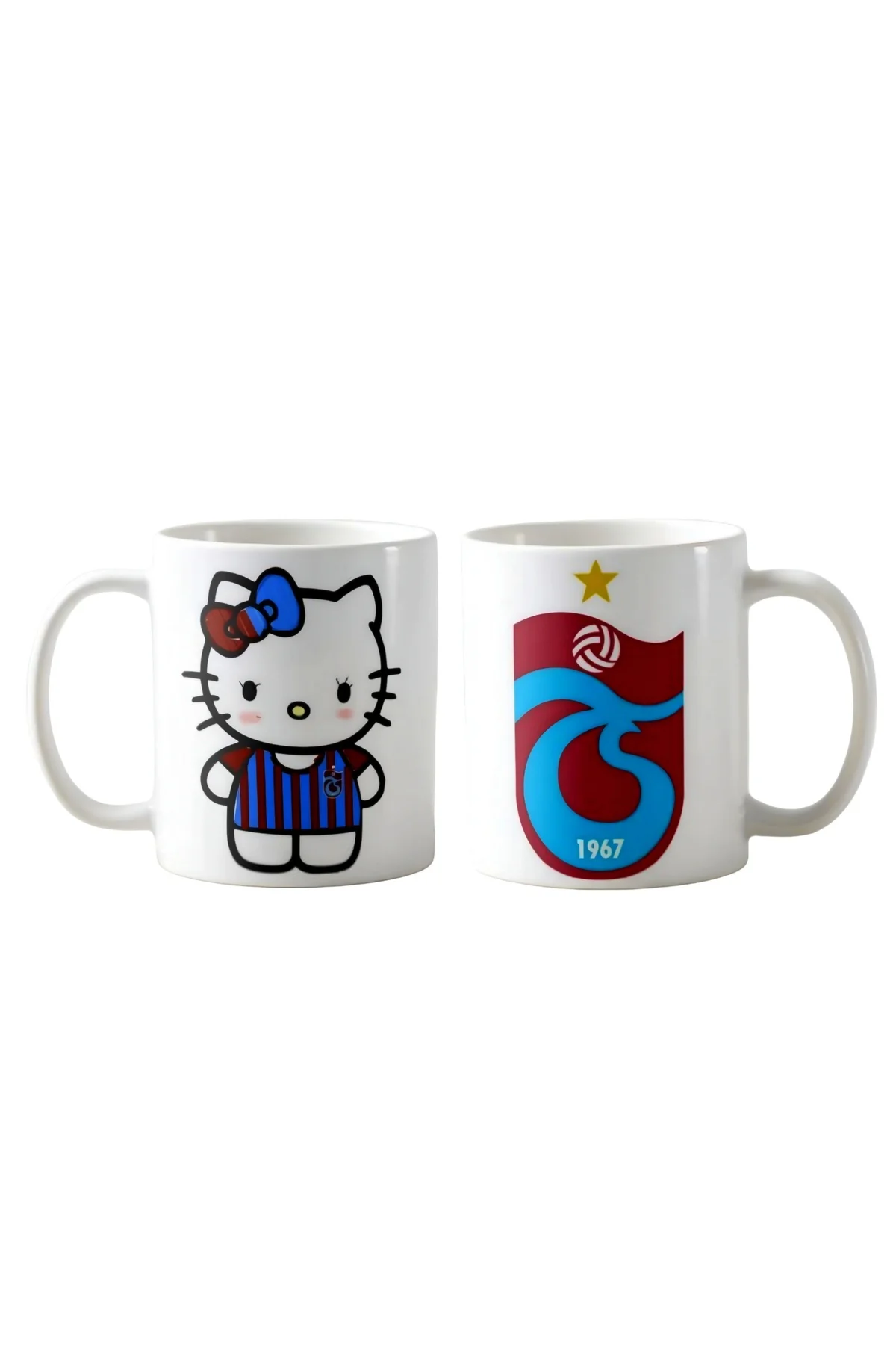 Trabzonspor Hello Kitty Kupa Bardak | Tek Adet K014 Trabzonspor Hello Kitty Kupa Bardak | Tek Adet K014