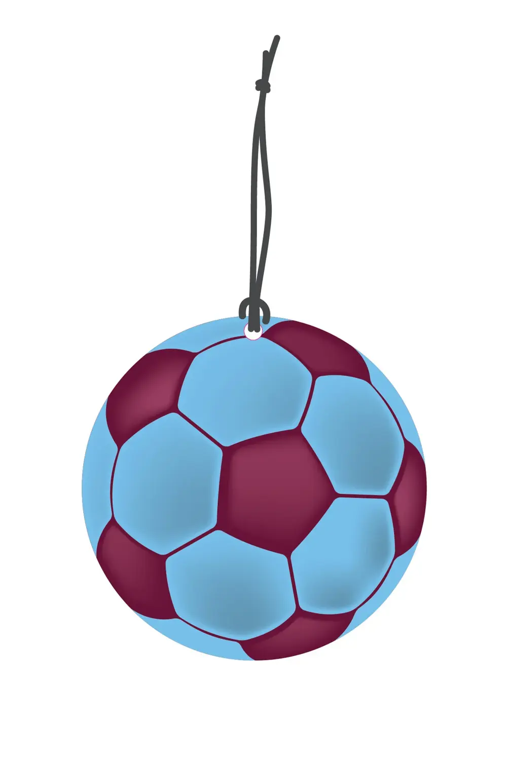 Bordo Mavi Renklerinde Oto Kokusu ve Oto Aksesuarı