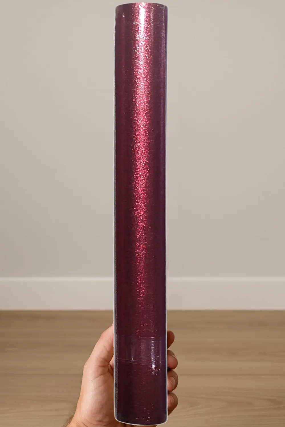 Bordo Yapışkanlı Asetat 45x200 cm - 1 Adet