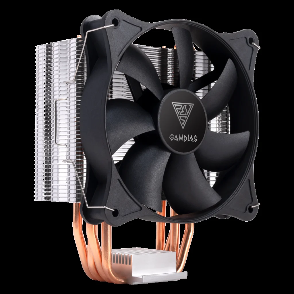 Boreas E1-410 Kule Tipi CPU Hava Soğutucu - 4 Bakır Borulu 120mm PWM Fanlı Yüksek Performanslı Soğutucu (AMD/Intel Uyumlu)