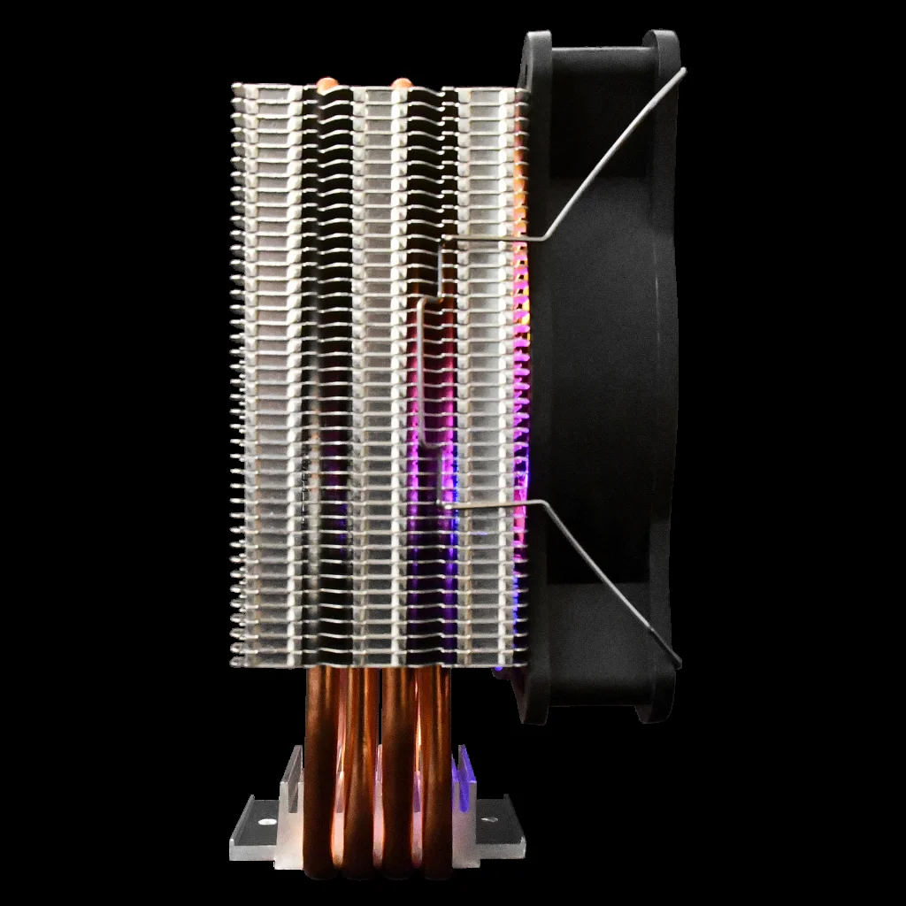 Boreas E1-410 Lite ARGB 120mm CPU Soğutucu - 4 Borulu Hava Soğutucu (AMD/Intel Uyumlu)