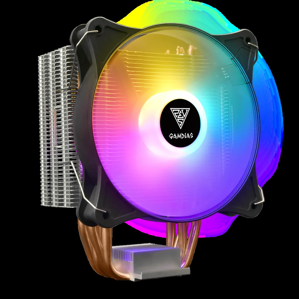 Boreas E1-410 Lite ARGB 120mm CPU Soğutucu - 4 Borulu Hava Soğutucu (AMD/Intel Uyumlu)