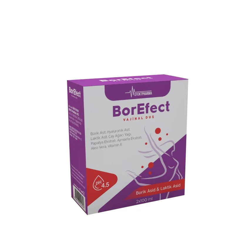 Borefect Genital Bölge Temizleyici 2x100ml Borefect Genital Bölge Temizleyici 2x100ml