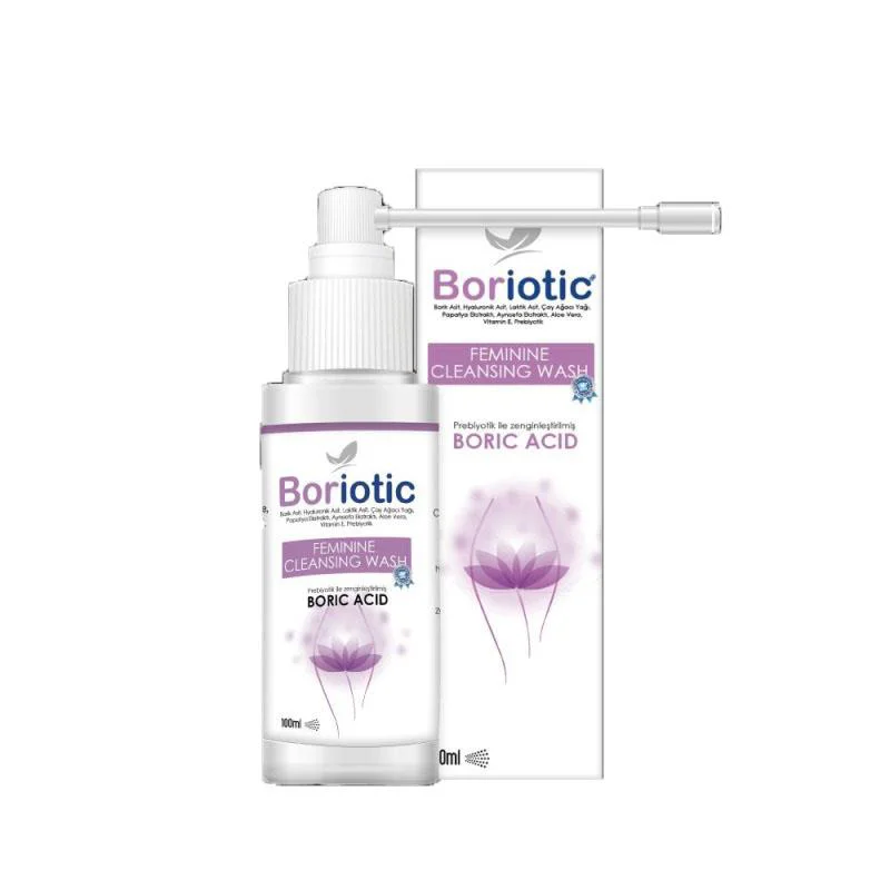 Boriotic Boric Acid Femine Cleansing Wash 100 ML Boriotic Boric Acid Femine Cleansing Wash 100 ML