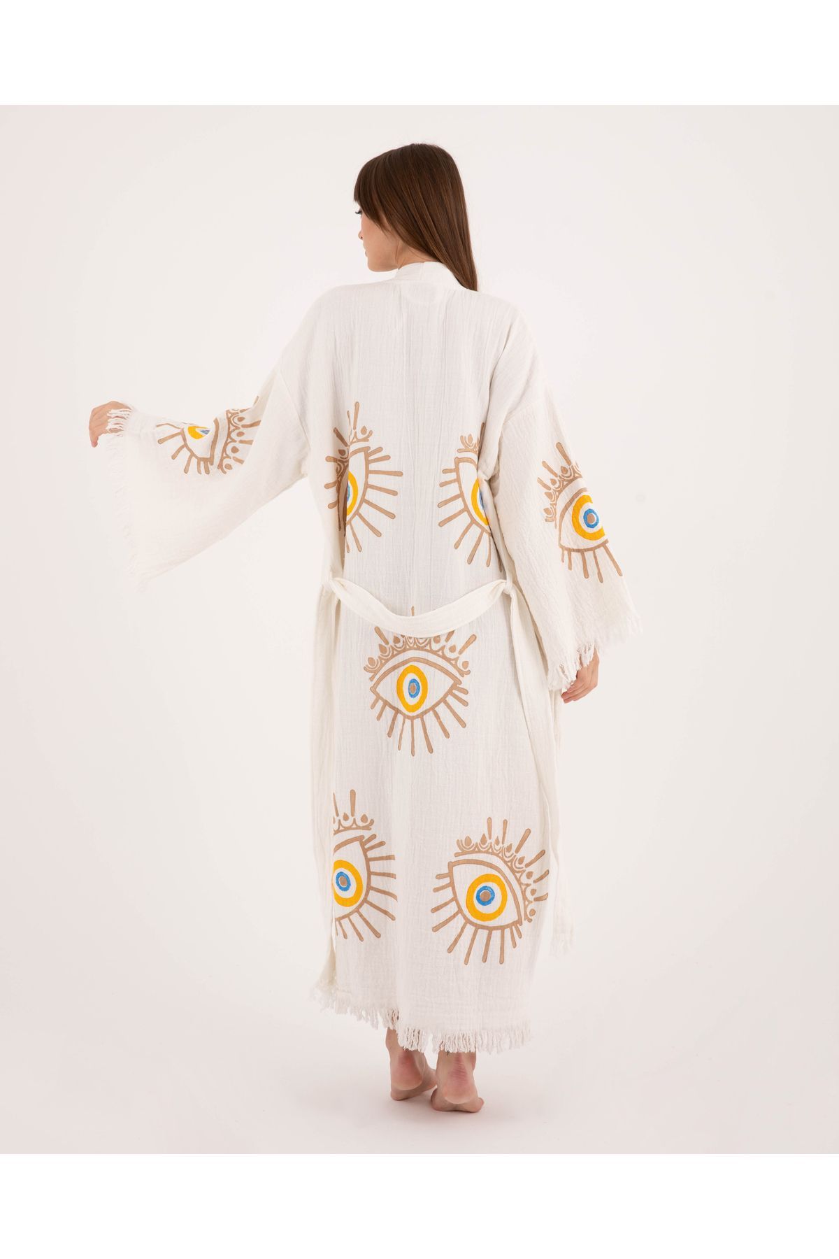 Bornoz ,Plaj Kıyafeti,Kimono , Kaftan ,Sabahlık  & İpek Kirpik Çekiciliği