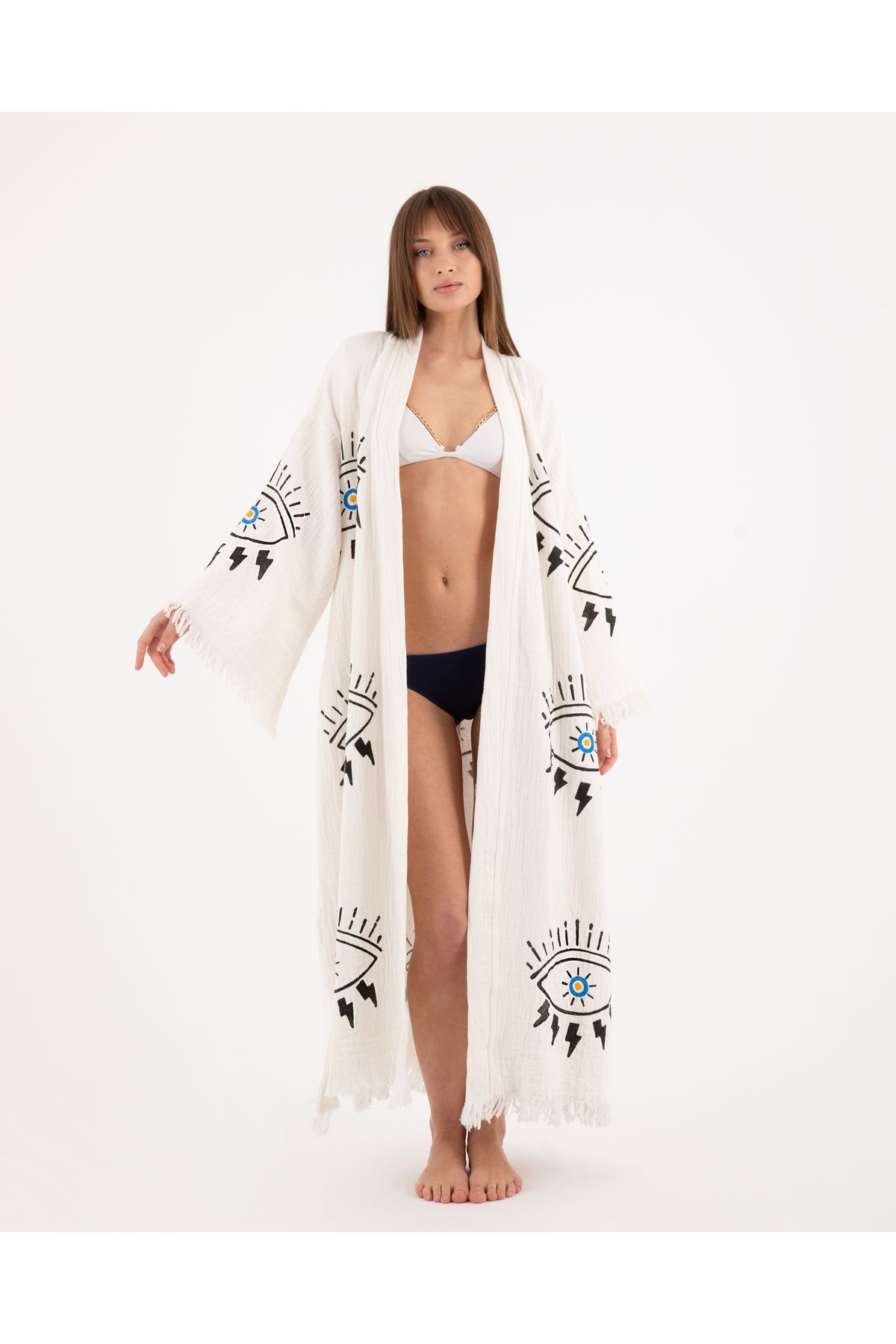 Bornoz ,plaj Kıyafeti, Kimono , Kaftan ,sabahlık  & Şimşek Gücü