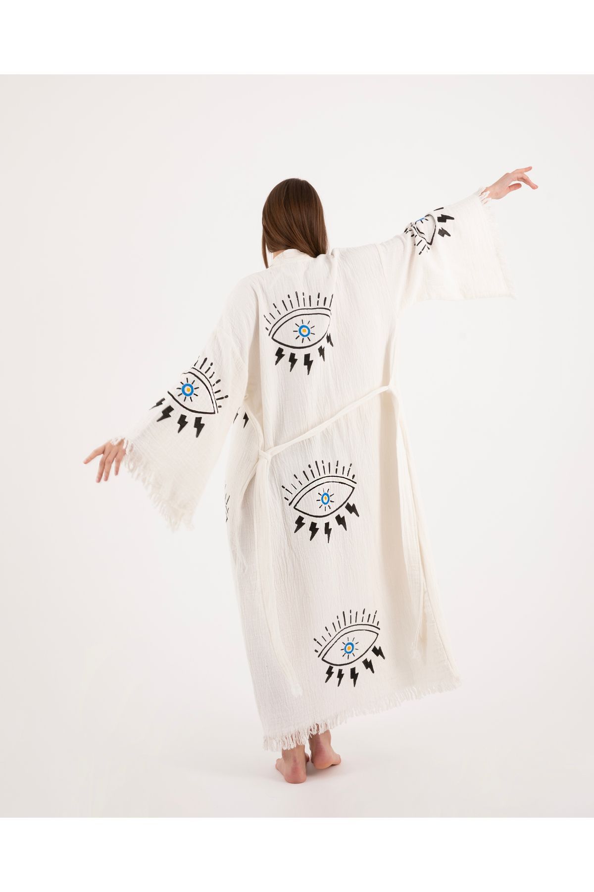 Bornoz ,plaj Kıyafeti, Kimono , Kaftan ,sabahlık  & Şimşek Gücü