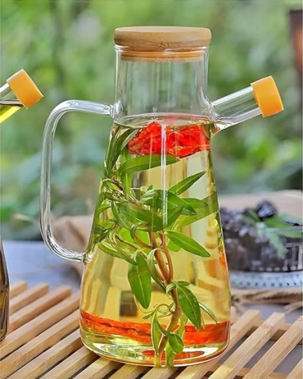 Borosilikat Cam 900 Ml. Yağdanlık Diğer
