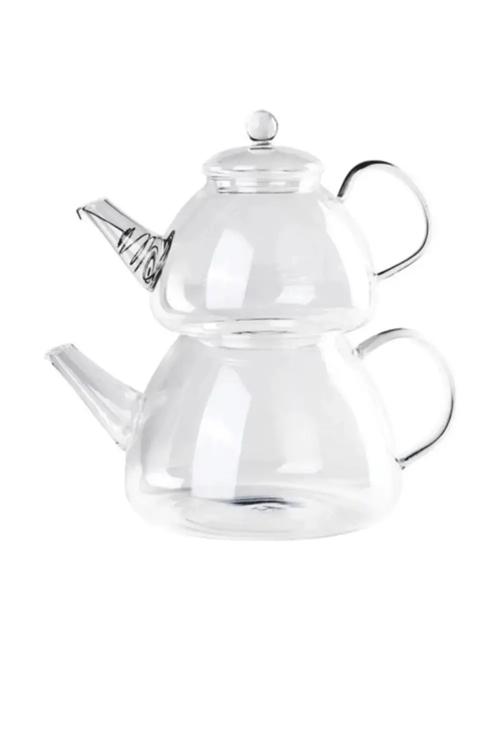 Borosilikat Cam Çaydanlık Takımı Isıya Dayanıklı