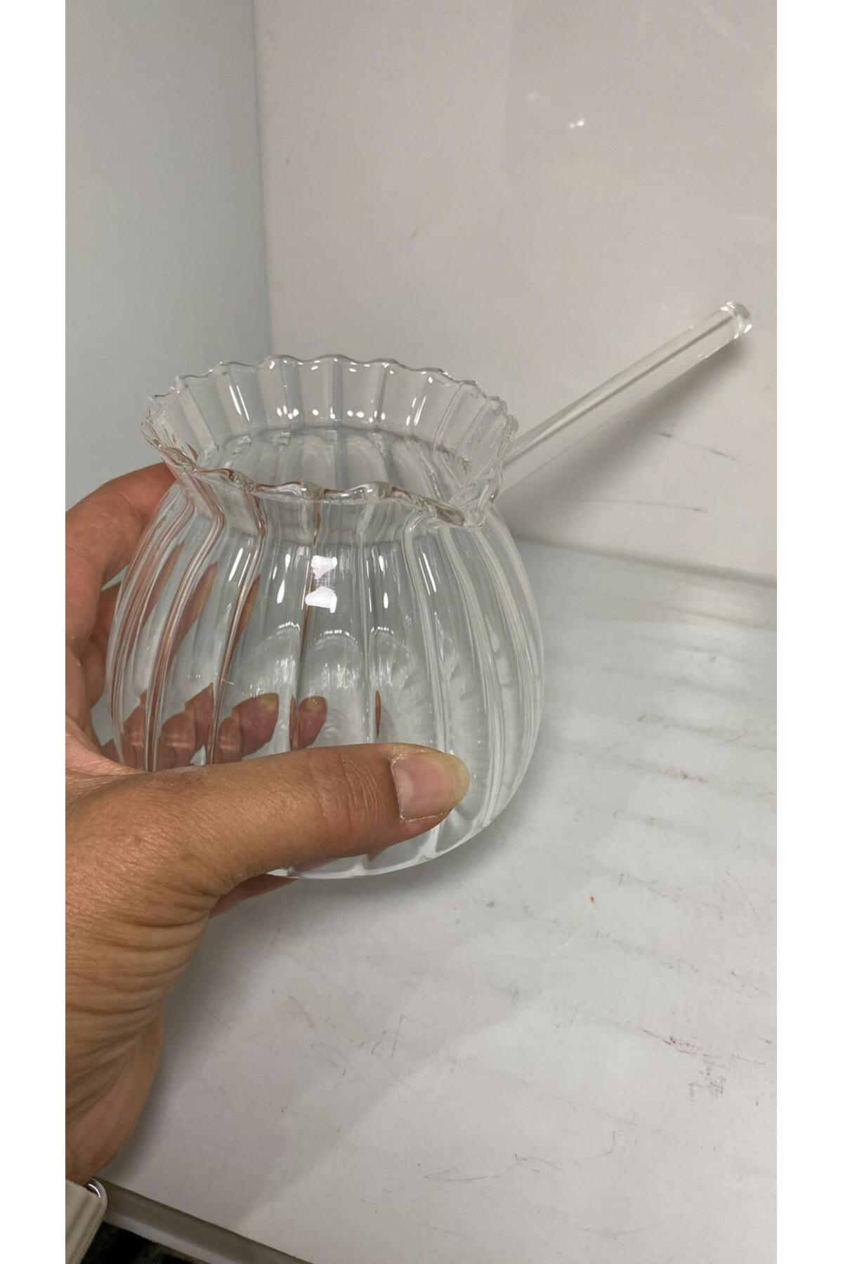 Elif Aksesuar Borosilikat Cam Cezve 500 Ml