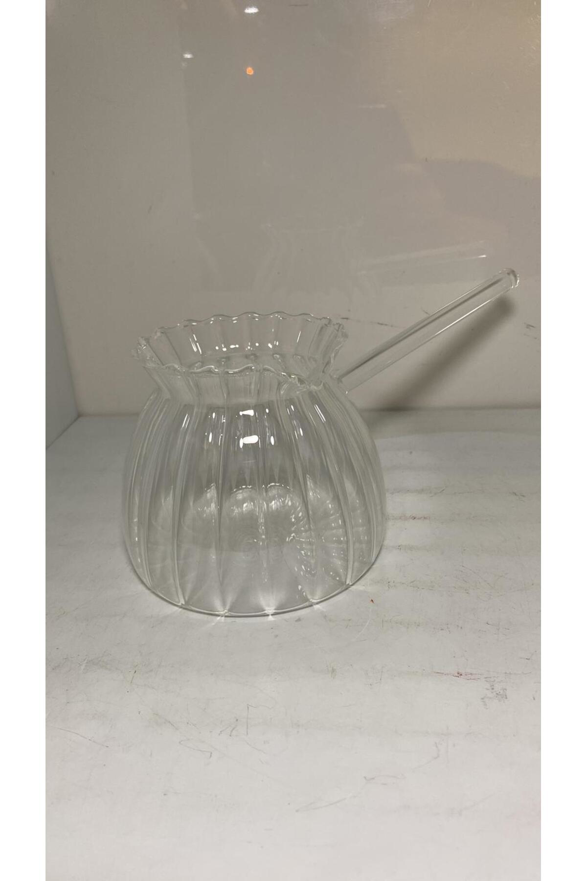 Elif Aksesuar Borosilikat Cam Cezve 500 Ml