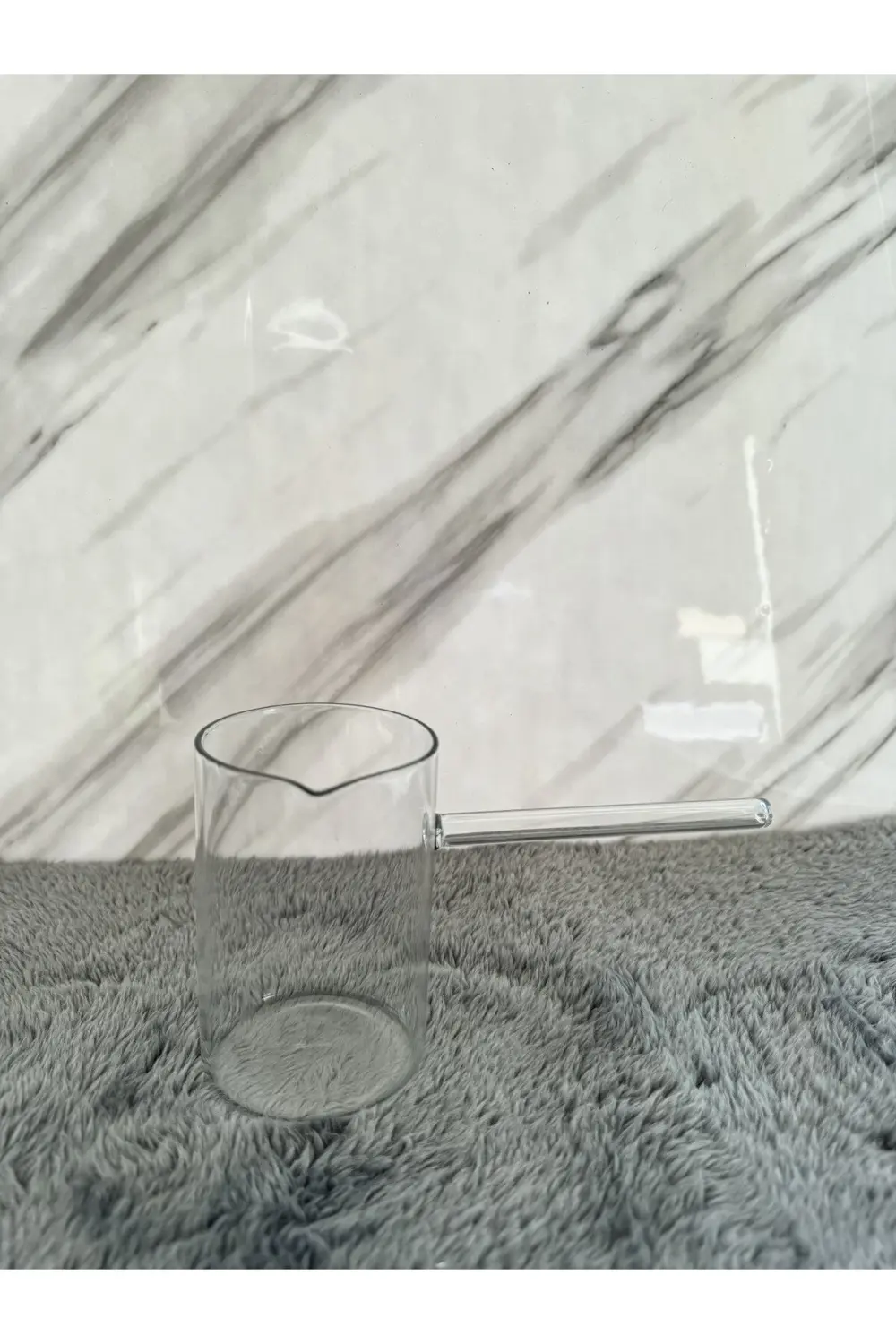 Borosilikat Cam Cezve 400 ml