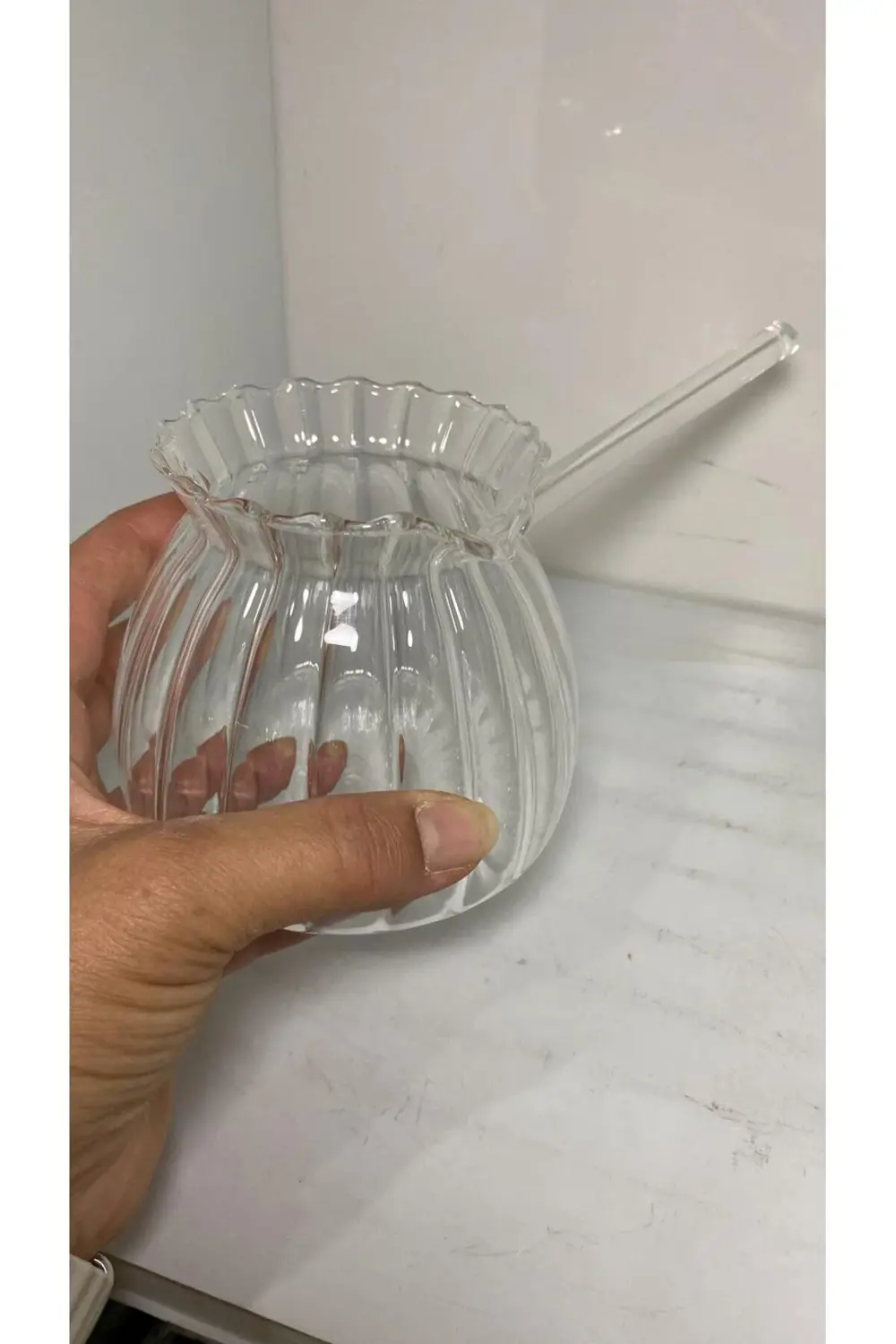 Borosilikat Cam Cezve 500 ml