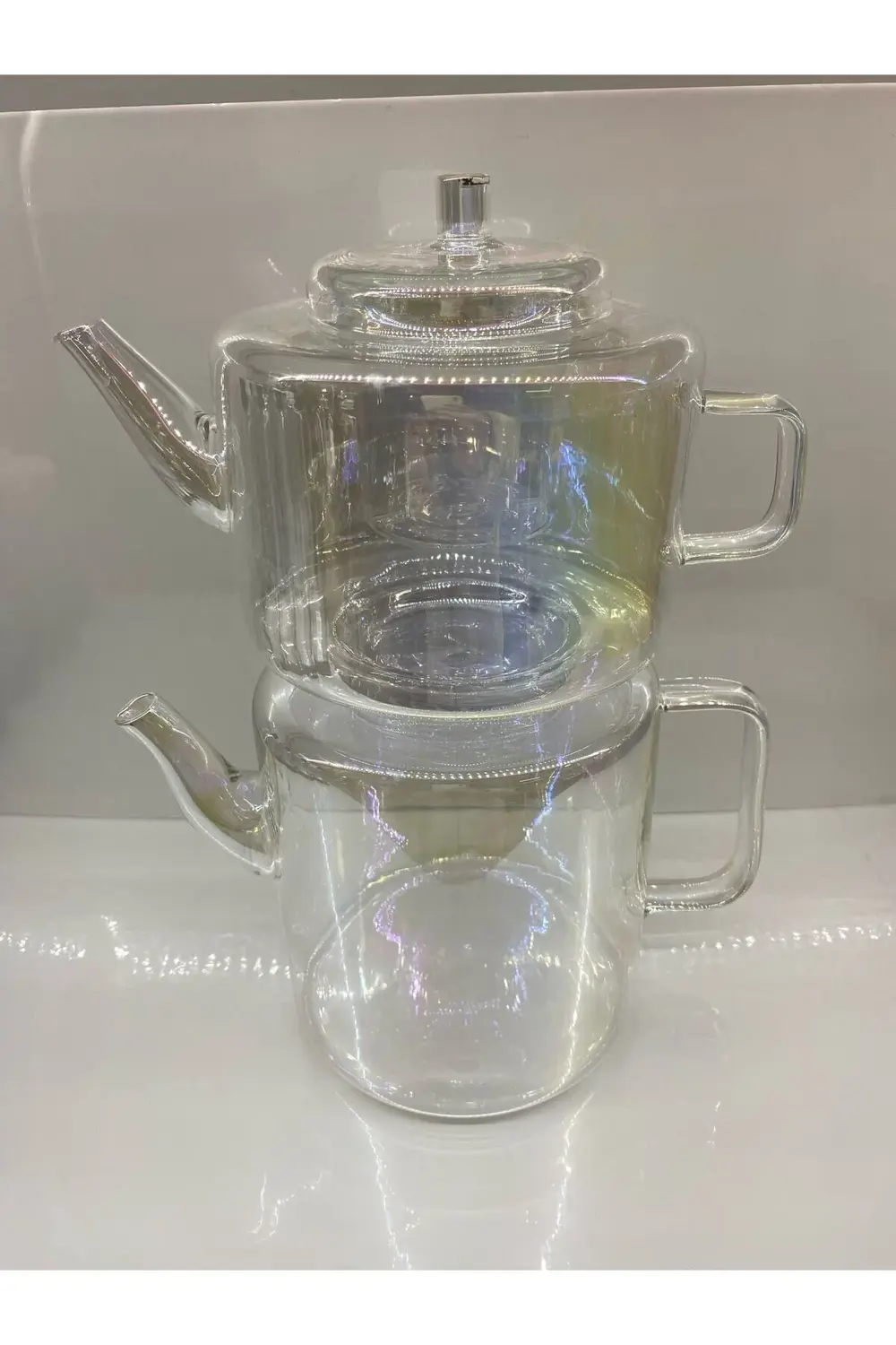 Borosilikat Çaydanlık 1000 ML-1600 ML Isıya Dayanıklı