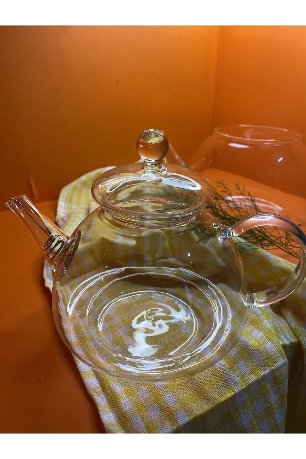 Borosilikat Çaydanlık Ateşe Dayanıklı