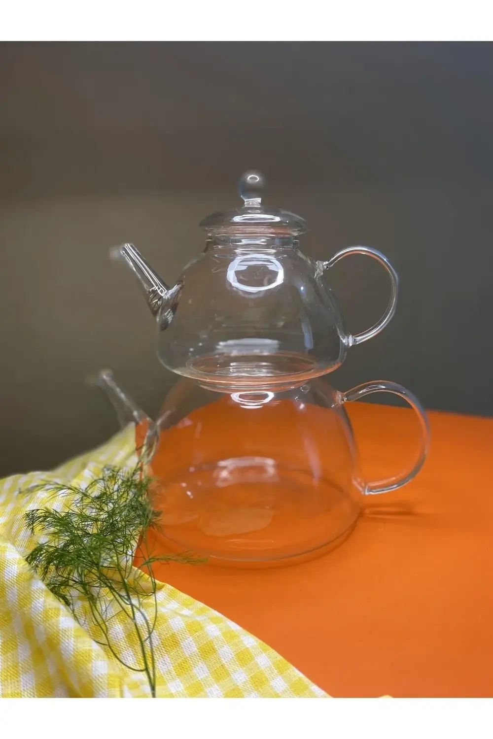 Borosilikat Çaydanlık Ateşe Dayanıklı