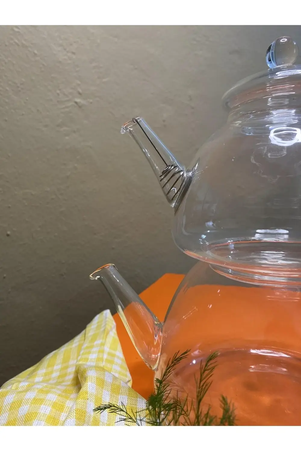 Borosilikat Çaydanlık Ateşe Dayanıklı