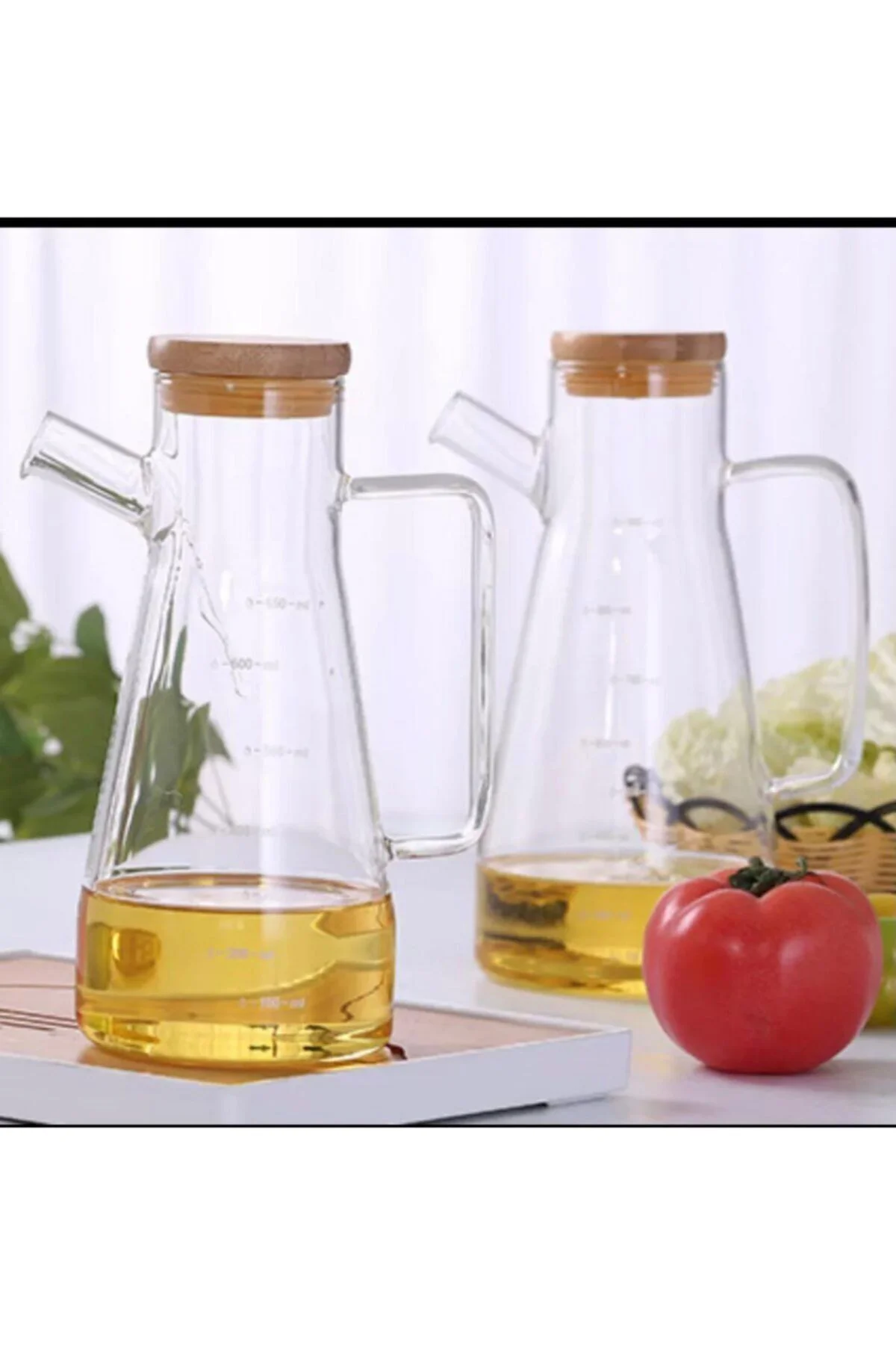 Borosilikat Yağlık Set 900 ml 2'li