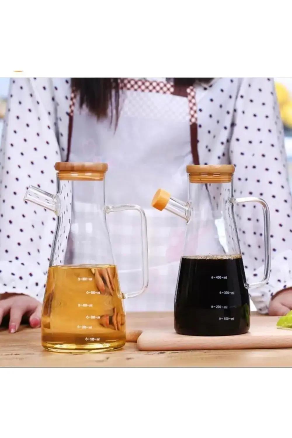 Borosilikat Yağlık Set 900 ml 2'li